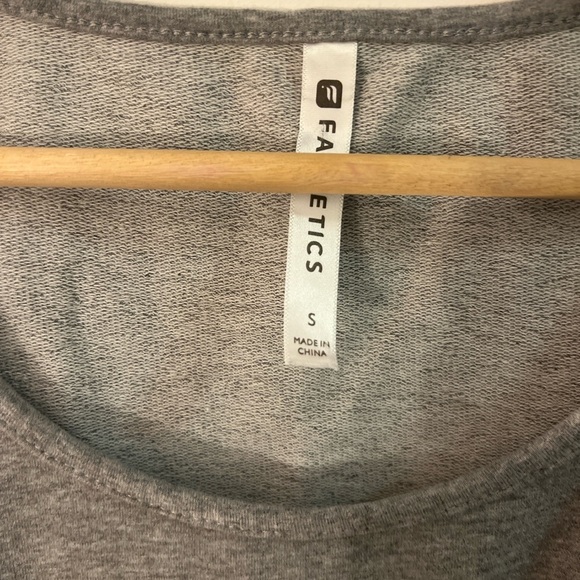 3/$25 Fabletics Lace Trimmed Gray Tank Top S GUC - Picture 2 of 8